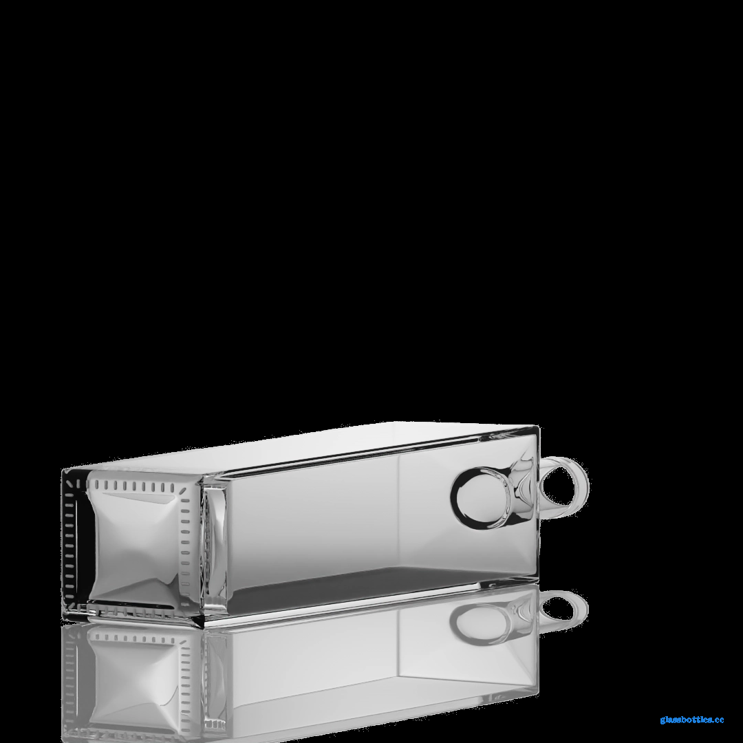 750ml Clear Glass Bottle – Square Shape With Smooth Surface Finish – Wholesale Manufacturer插图2